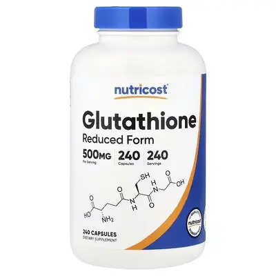 Nutricost Glutathione 500 mg Capsules